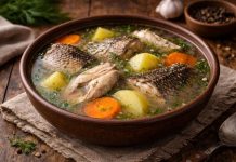 Забайкальская уха из речной рыбы в домашних условиях