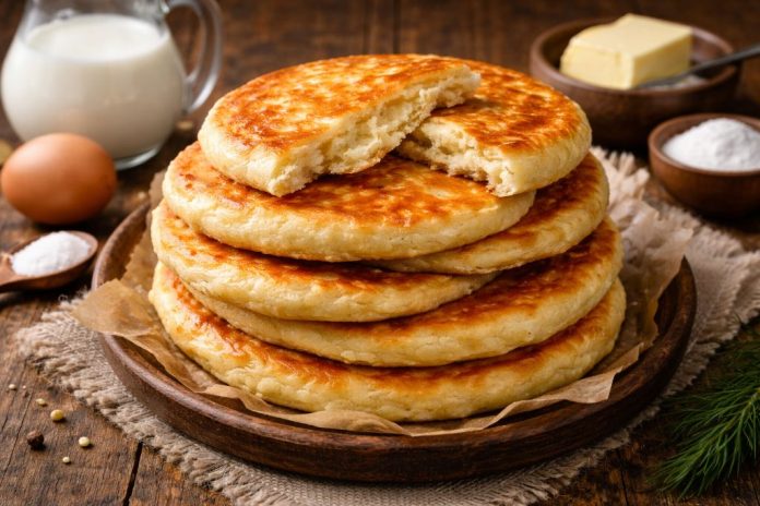 Лепёшки на молоке по-алтайски в домашних условиях Лепёшки на молоке по-алтайски в домашних условиях