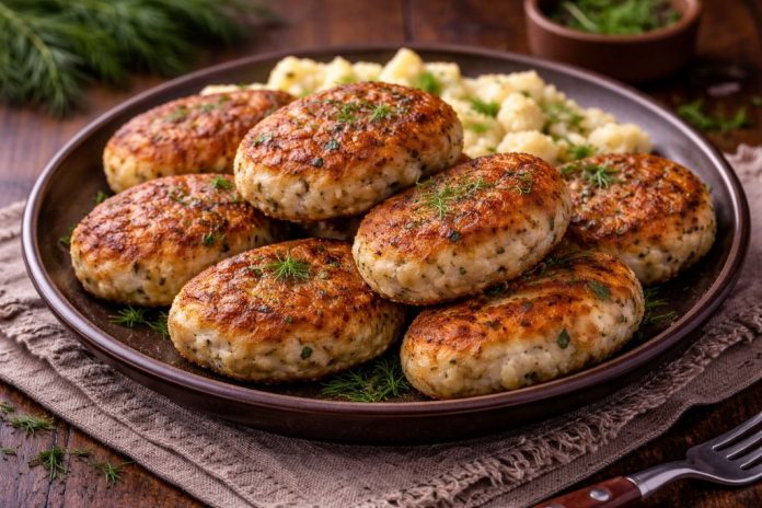 Рыбные котлеты из речной рыбы по-дальневосточному в домашних условиях (Еврейская автономная область)