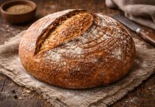 Хлеб на закваске по-бурятски в домашних условиях