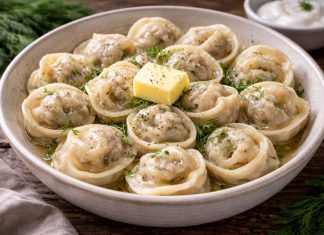 Рыбные пельмени по-приморски в домашних условиях (Приморский край)
