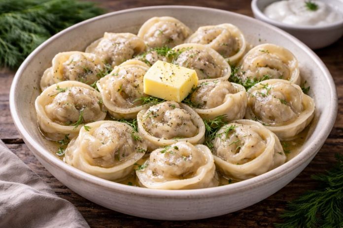 Рыбные пельмени по-приморски в домашних условиях (Приморский край)