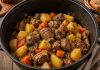 Картофель с мясом в казане в домашних условиях (Магаданская область)