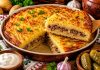 Картофельная бабка с мясом в домашних условиях (Тамбовская область)