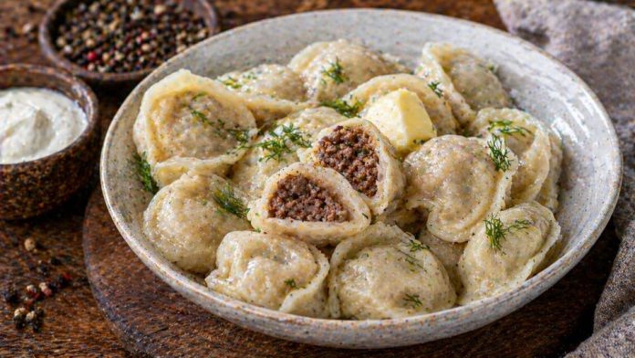 Пельмени с олениной в домашних условиях (Магаданская область)