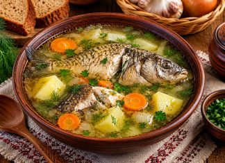 Рыбная уха из карася в домашних условиях (Рязанская область)