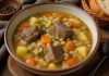 Суп с перловкой и мясом в домашних условиях (Магаданская область)