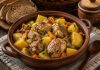 Тушёная свинина с картофелем в домашних условиях (Рязанская область)