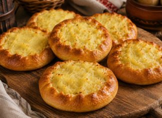 Шаньги с картофелем в домашних условиях (Кировская область)