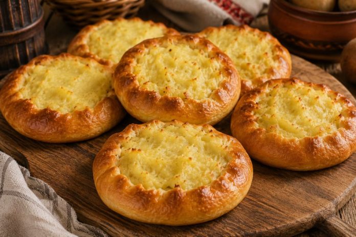 Шаньги с картофелем в домашних условиях (Кировская область)