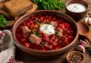 Домашний борщ со свининой в домашних условиях (Брянская область)