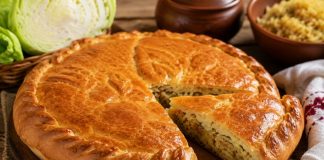 Капустный пирог в домашних условиях (Тамбовская область) Капустный пирог в домашних условиях (Тамбовская область)