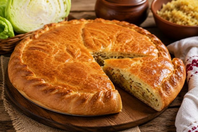 Капустный пирог в домашних условиях (Тамбовская область)