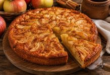 Пирог с яблоками и корицей в домашних условиях (Орловская область)