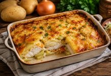 Рыбная запеканка с картофелем в домашних условиях (Орловская область) Рыбная запеканка с картофелем в домашних условиях (Орловская область)