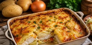 Рыбная запеканка с картофелем в домашних условиях (Орловская область) Рыбная запеканка с картофелем в домашних условиях (Орловская область)