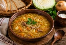 Щи из свежей капусты в домашних условиях (Орловская область)