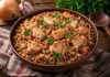 Гречневая каша с курицей в домашних условиях (Брянская область)