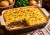 Картофельная запеканка с мясом в домашних условиях (Брянская область)