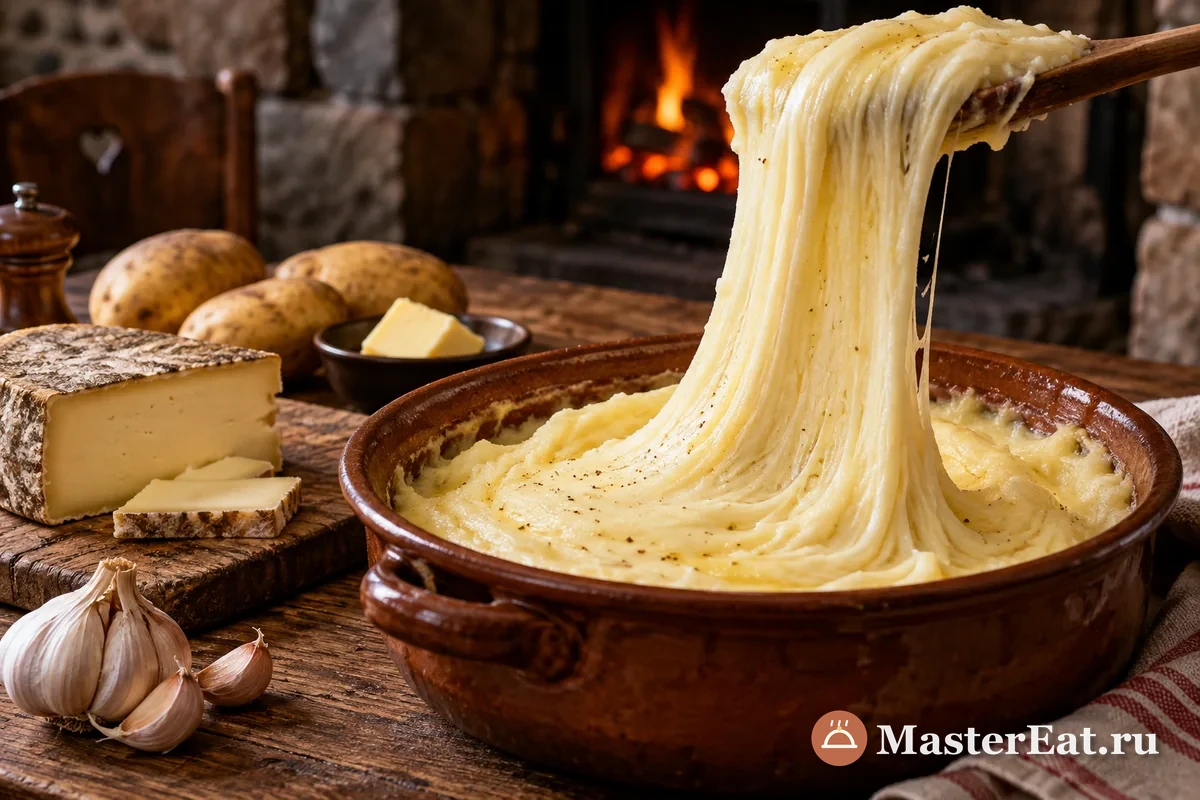 Алиго по-французски – рецепт картофельного пюре с сыром