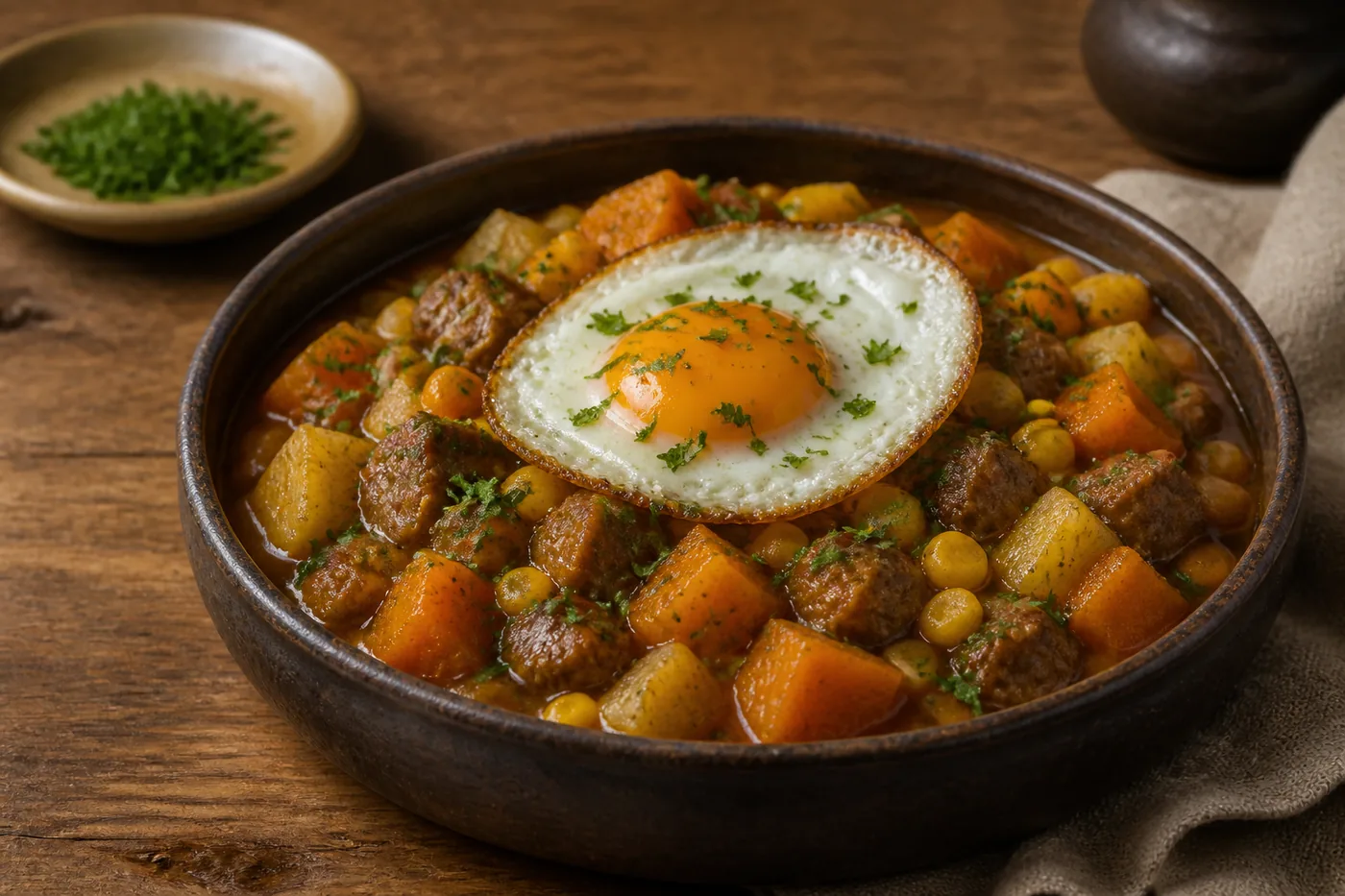 Чаркикан – чилийское рагу с мясом и тыквой