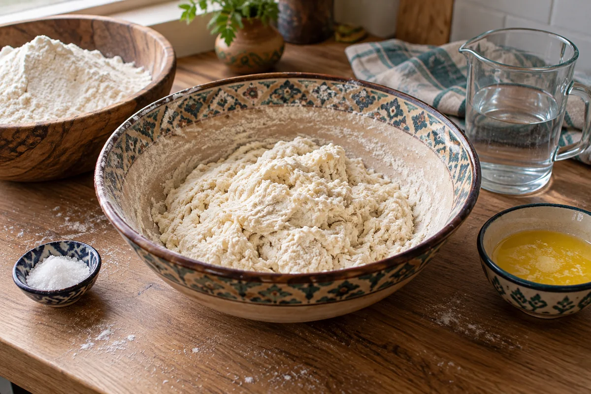 Шаг 1. Туркменский ишлекли с мясом