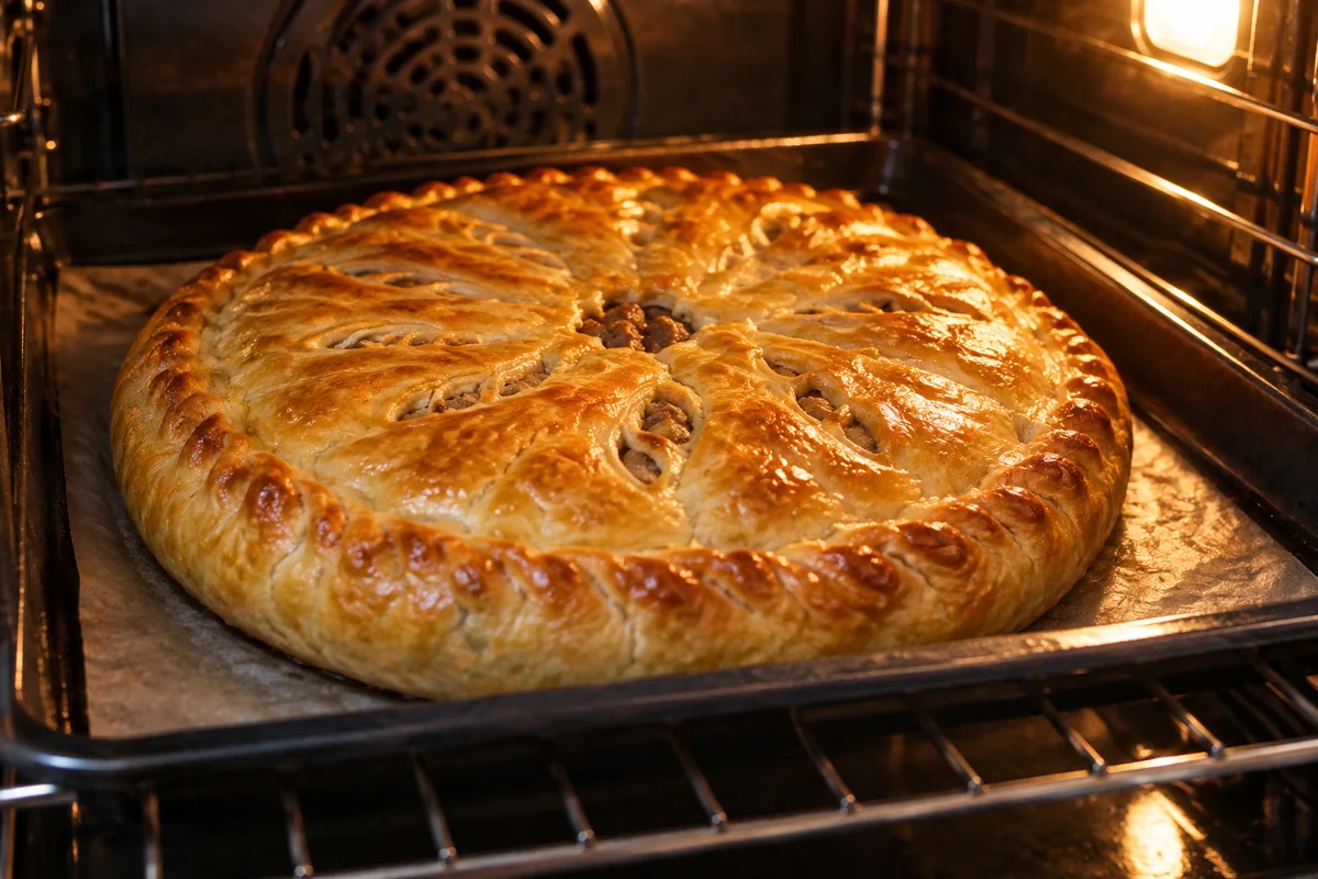 Шаг 7. Туркменский ишлекли с мясом