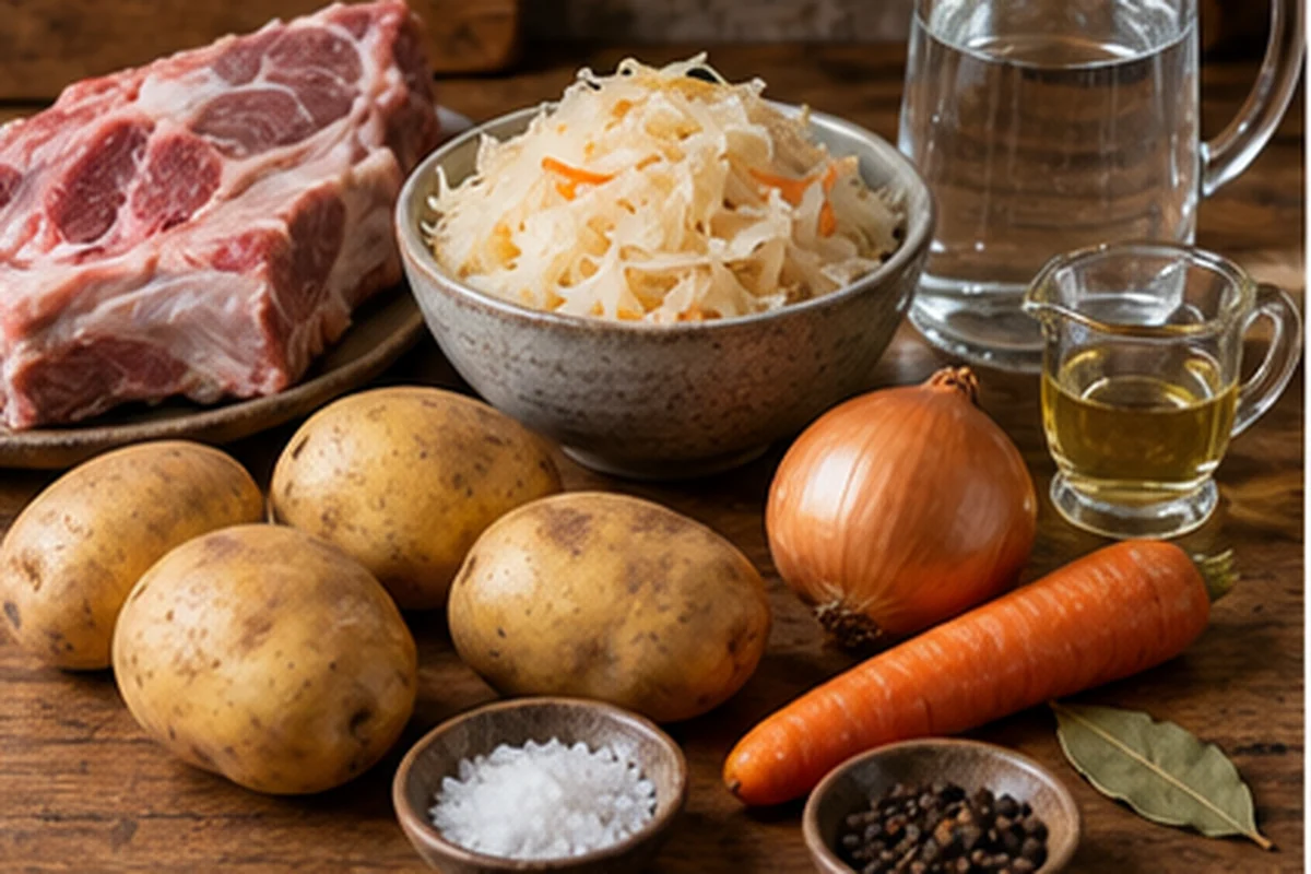 Продукты для капустника по-псковски
