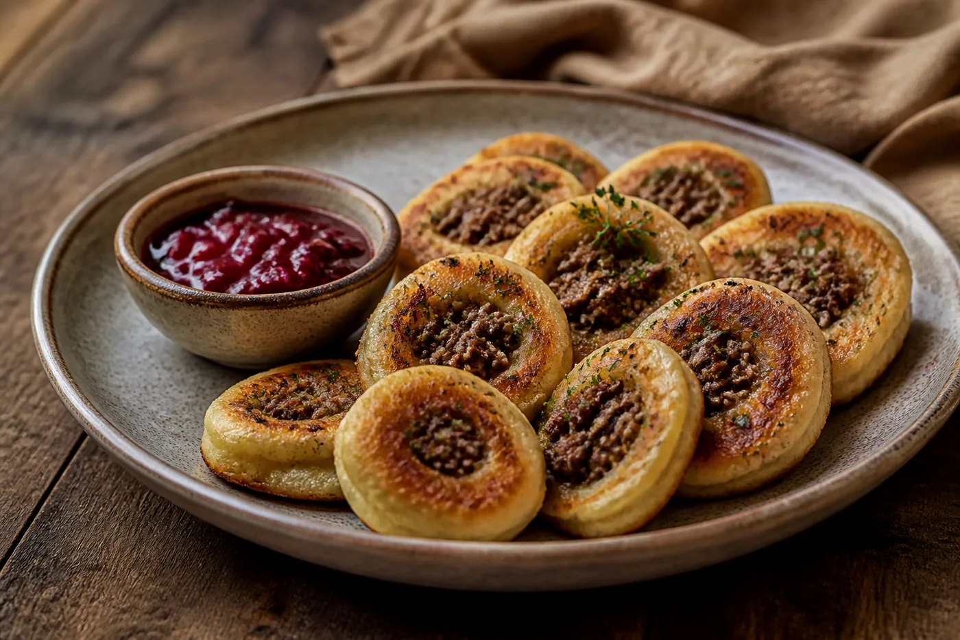Шведские кроппкакор с мясом