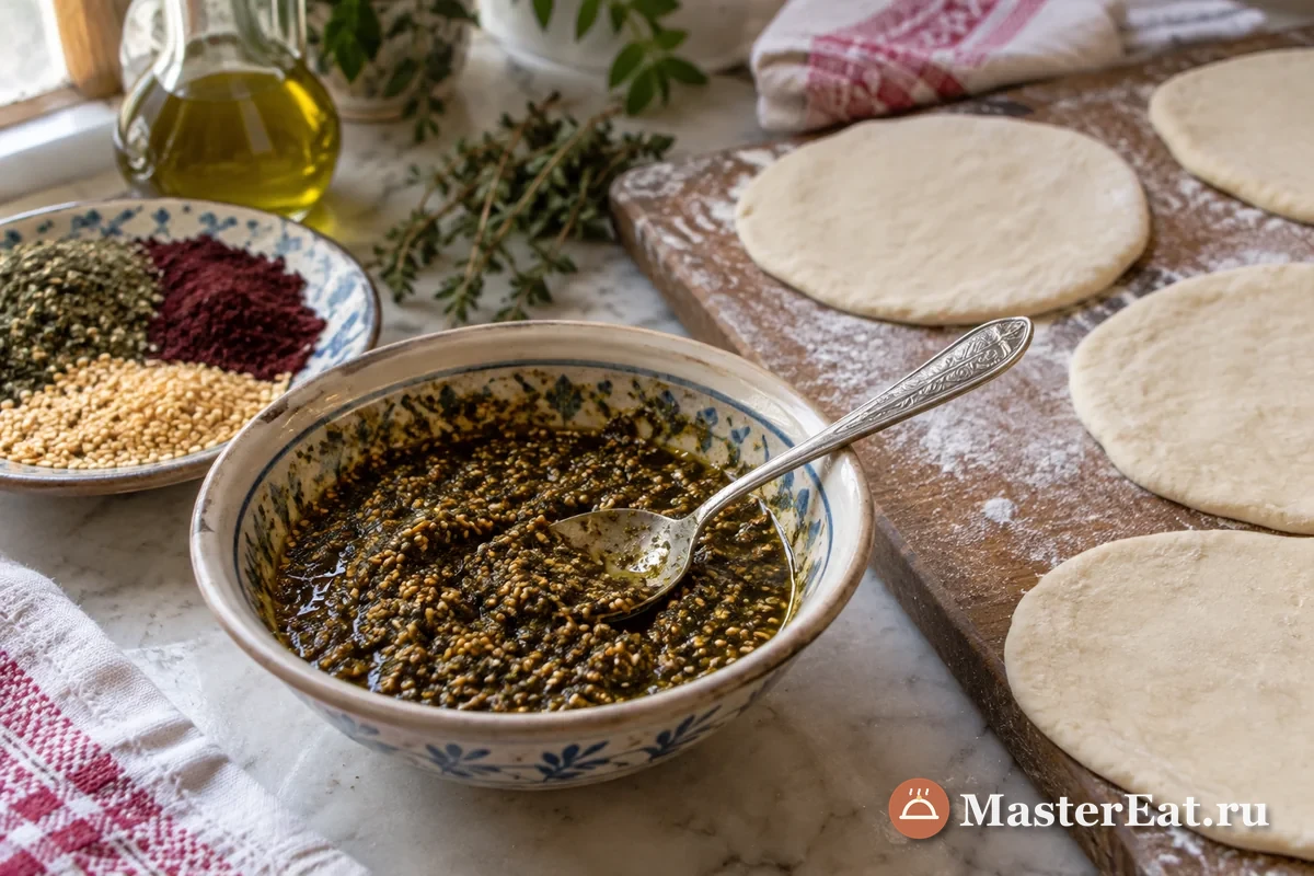 Смесь заатар с сумахом и кунжутом