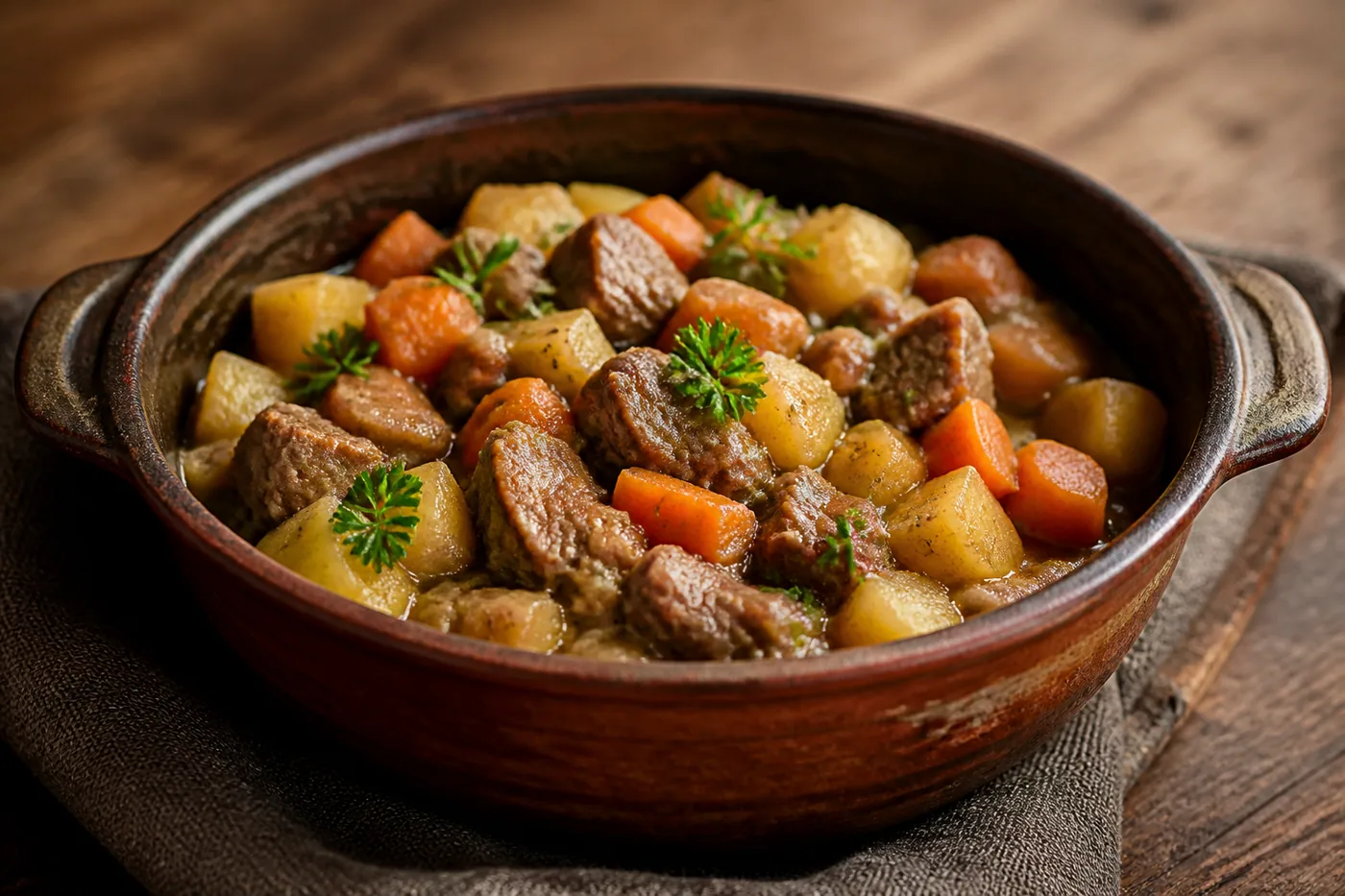 Норвежский лапскаус с говядиной