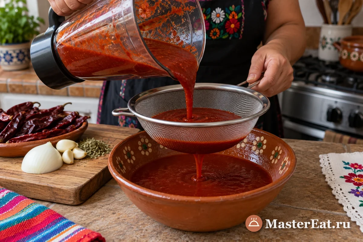 Посоле (Pozole) – красный мексиканский суп со свининой – шаг 3