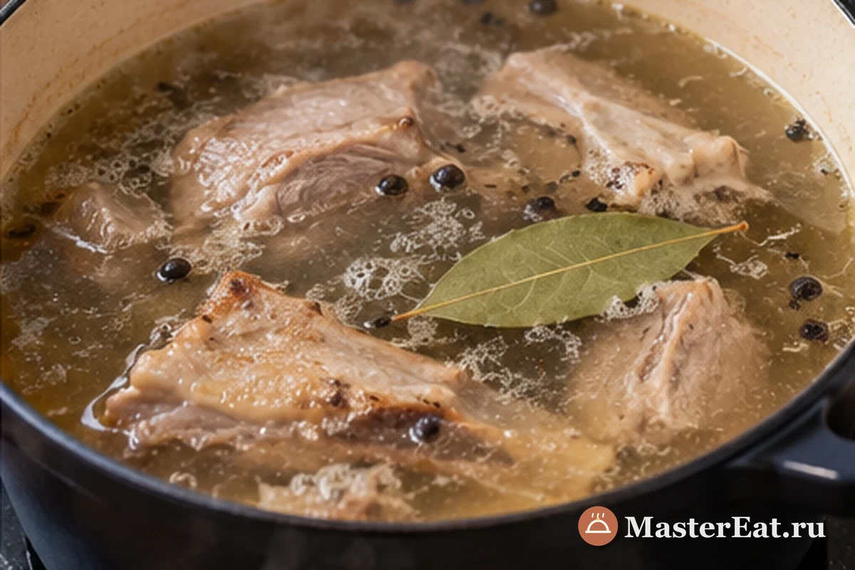 Картофель, морковь, репу и лук нарезают крупными кусками
