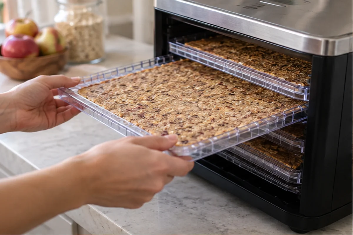 yablochnye krekery s ovsyankoj v degidratore – шаг 5