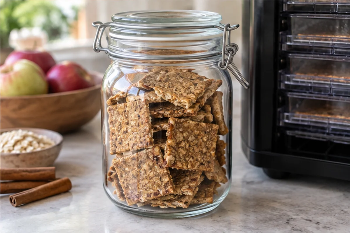 yablochnye krekery s ovsyankoj v degidratore – шаг 8