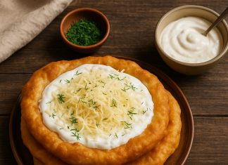 Лангош в домашних условиях