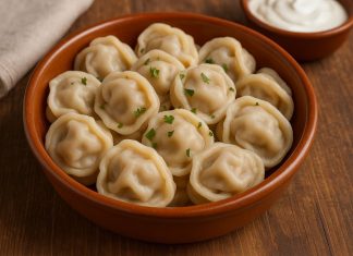 Пельмени с мясом в домашних условиях