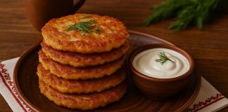 Драники с сметаной в домашних условиях