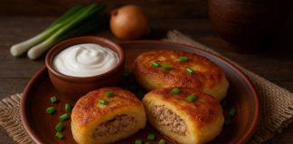 Колдуны с мясной начинкой в домашних условиях