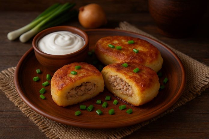 Колдуны с мясной начинкой в домашних условиях