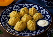 Манты с тыквой в домашних условиях