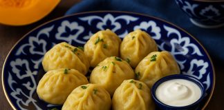 Манты с тыквой в домашних условиях