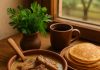 Мачанка с блинами в домашних условиях