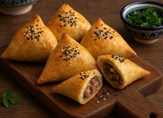 Самса с мясом в домашних условиях