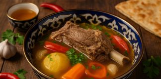 Шурпа с бараниной в домашних условиях