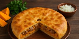 Пирог с мясом и тыквой в домашних условиях Пирог с мясом и тыквой в домашних условиях