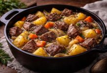 Жаркое из оленины с картофелем по-коми (Республика Коми)