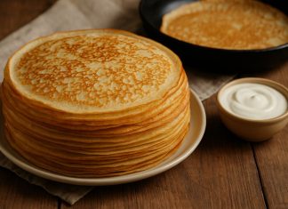 Чувашские блины на сыворотке (Чувашия)