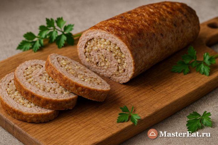 Шартан – рулет из мяса и крупы (Чувашия) Шартан – рулет из мяса и крупы (Чувашия)