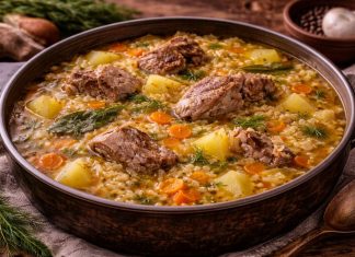 Капустник по-псковски с мясом в домашних условиях (Псковская область)